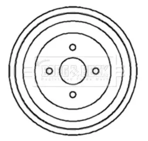 Тормозной барабан BORG & BECK купить