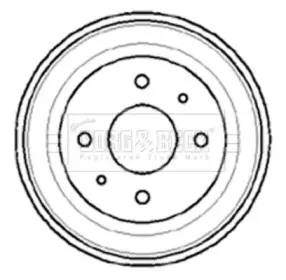 Тормозной барабан BORG & BECK купить