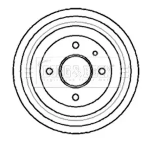 Тормозной барабан BORG & BECK купить