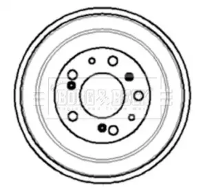 Тормозной барабан BORG & BECK купить