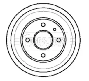 Тормозной барабан BORG & BECK купить