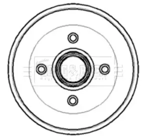 Тормозной барабан BORG & BECK купить