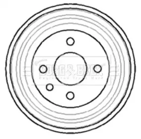 Тормозной барабан BORG & BECK купить