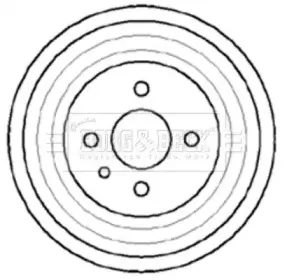 Тормозной барабан BORG & BECK купить