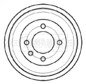 Тормозной барабан BORG & BECK купить