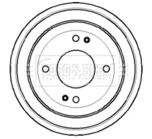 Тормозной барабан BORG & BECK купить