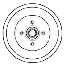 Тормозной барабан BORG & BECK купить