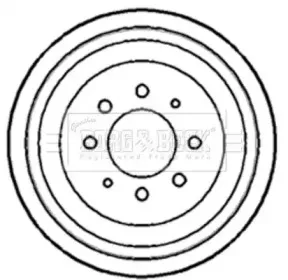Тормозной барабан BORG & BECK купить