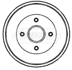 Тормозной барабан BORG & BECK купить