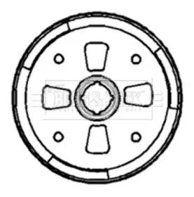 Тормозной барабан BORG & BECK купить