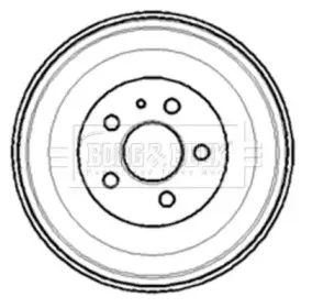 Тормозной барабан BORG & BECK купить