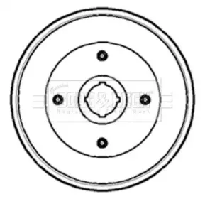 Тормозной барабан BORG & BECK купить