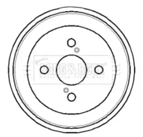 Тормозной барабан BORG & BECK купить