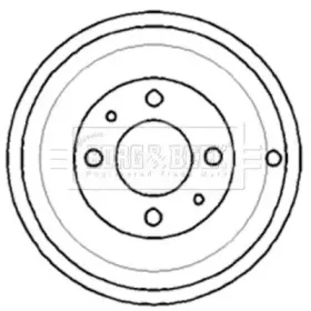 Тормозной барабан BORG & BECK купить