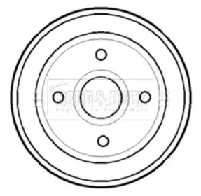 Тормозной барабан BORG & BECK купить