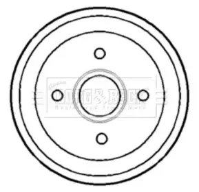 Тормозной барабан BORG & BECK купить