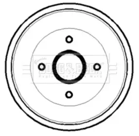 Тормозной барабан BORG & BECK купить