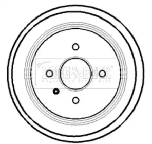 Тормозной барабан BORG & BECK купить