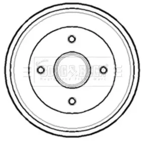 Тормозной барабан BORG & BECK купить