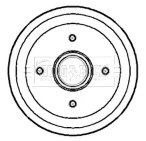 Тормозной барабан BORG & BECK купить