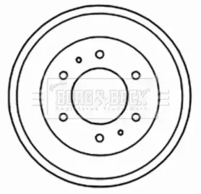 Тормозной барабан BORG & BECK купить