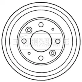 Тормозной барабан BORG & BECK купить