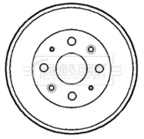 Тормозной барабан BORG & BECK купить