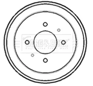 Тормозной барабан BORG & BECK купить