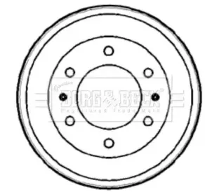 Тормозной барабан BORG & BECK купить
