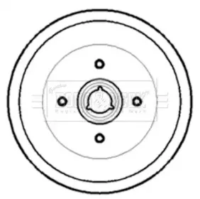 Тормозной барабан BORG & BECK купить