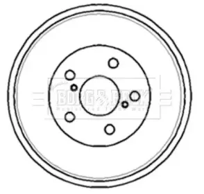Тормозной барабан BORG & BECK купить
