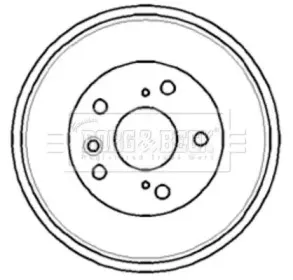 Тормозной барабан BORG & BECK купить
