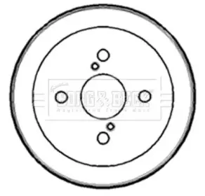 Тормозной барабан BORG & BECK купить