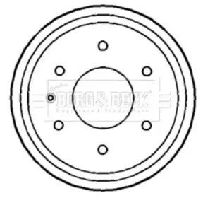 Тормозной барабан BORG & BECK купить