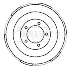Тормозной барабан BORG & BECK купить