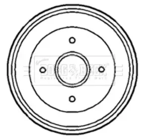 Тормозной барабан BORG & BECK купить