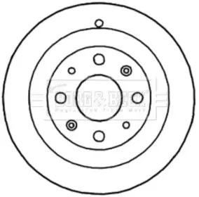 Тормозной барабан BORG & BECK купить
