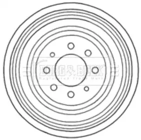 Тормозной барабан BORG & BECK купить