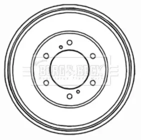 Тормозной барабан BORG & BECK купить