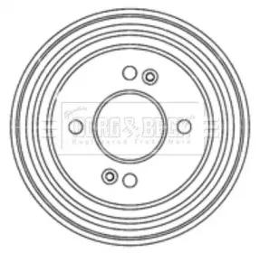 Тормозной барабан BORG & BECK купить