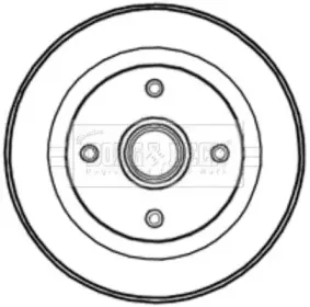 Тормозной барабан BORG & BECK купить