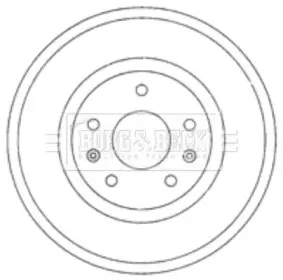 Тормозной барабан BORG & BECK купить