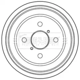 Тормозной барабан BORG & BECK купить