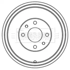 Тормозной барабан BORG & BECK купить