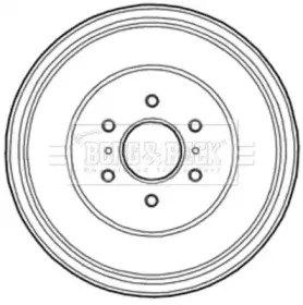 Тормозной барабан BORG & BECK купить