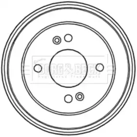 Тормозной барабан BORG & BECK купить