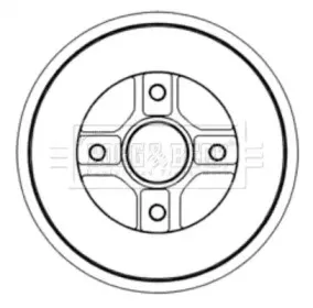 Тормозной барабан BORG & BECK купить