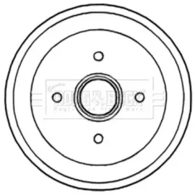 Тормозной барабан BORG & BECK купить