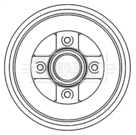 Тормозной барабан BORG & BECK купить
