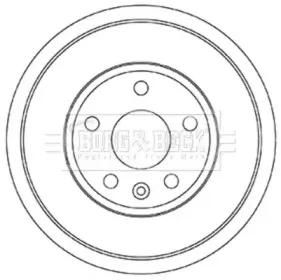 Тормозной барабан BORG & BECK купить